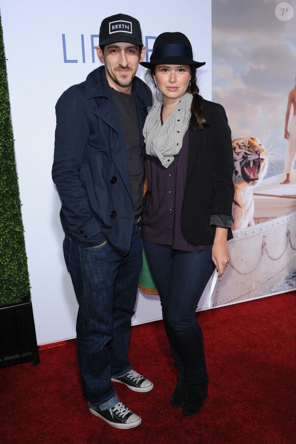 Katie Lowes, Adam Shapiro - Premiere du film "Life of Pi" a Los Angeles, le 16 novembre 2012