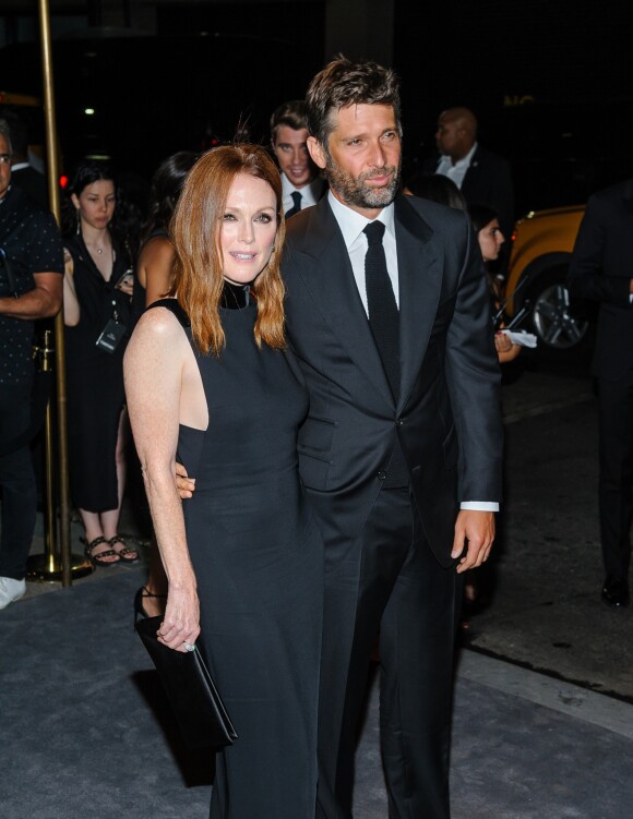 Julianne Moore et Bart Freundlich à New York, le 7 septembre 2016. © Mario Santoro-AdMedia via Zuma Press/Bestimage