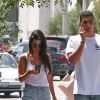 Kourtney Kardashian et Younes Bendjima se baladent dans les rues de West Hollywood le 2 mai 2017