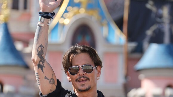 Johnny Depp et Orlando Bloom, pirates au top à Disneyland Paris