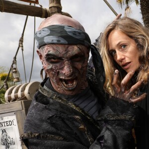 Cécile de France lors de l'avant-première du film Pirates des Caraïbes 5 au parc Disneyland Paris, le 14 mai 2017.