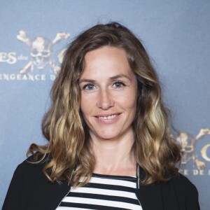 Cécile de France lors de l'avant-première du film Pirates des Caraïbes 5 au parc Disneyland Paris, les 13 et 14 mai 2017.