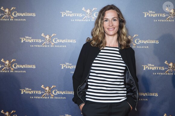Cécile de France lors de l'avant-première du film Pirates des Caraïbes 5 au parc Disneyland Paris, les 13 et 14 mai 2017.