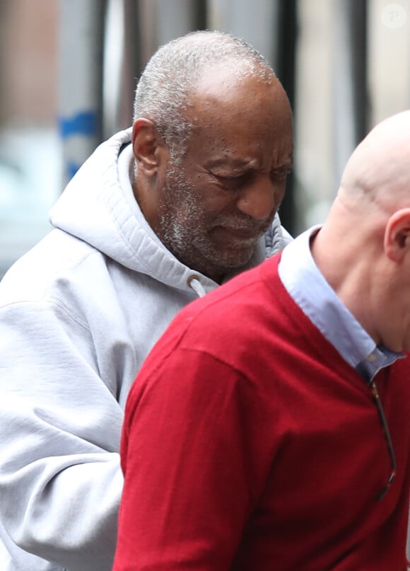 Exclusif - L'acteur Bill Cosby qui vient d'annoncer qu'il est aveugle, et sa femme Camille à New York le 27 avril 2017.