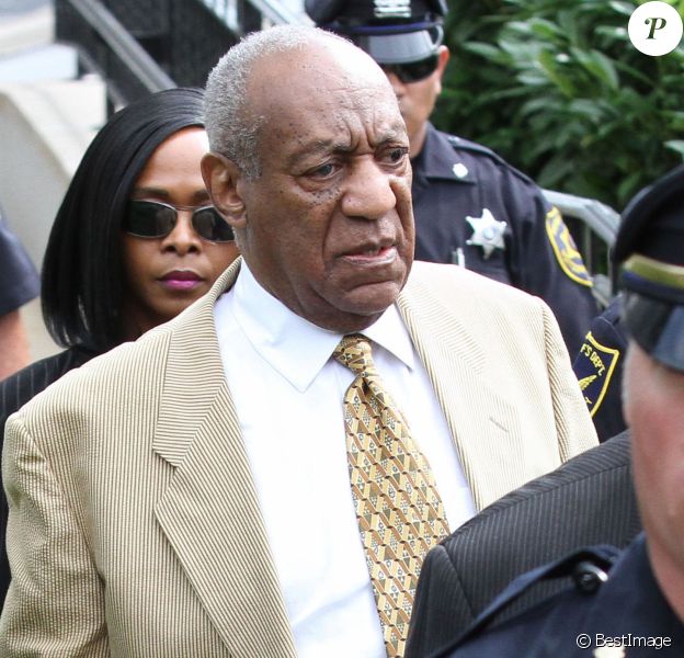 Bill Cosby à la sortie du tribunal Montgomery en Pennsylvanie, le 7 juillet 2016.