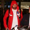 Karim Benzema à son arrivée à l'aéroport Roissy Charles-de-Gaulle de retour de Los Angeles le 16 juin 2016.