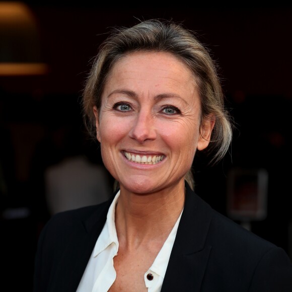 Anne-Sophie Lapix à la cérémonie de clôture du 3e festival international de Saint-Jean-de-Luz, le 8 octobre 2016. © Patrick Bernard/Bestimage