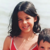Coralie Porrovecchio enfant au côté de son petit frère Alexi, un cliché révélé le 18 mai 2017.
