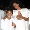 Fête du mariage de Solange Knowles et Alan Ferguson sur le thème de "Mardi Gras" avec famille et amis dans le quartier français de la Nouvelle-Orléans, le 16 novembre 2014. Le fils de Solange, Daniel Julez Smith Jr., était présent à l'événement.
