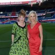 Exclusif  - Julie Depardieu et Laurence Ferrari - Dîner de gala au profit de la Fondation PSG au Parc des Princes à Paris le 16 mai 2017.