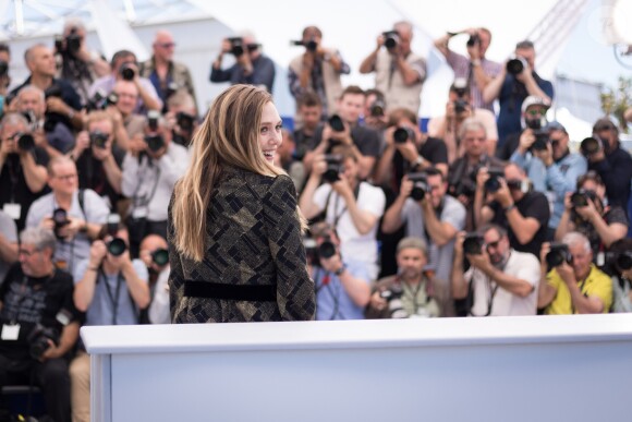 Elizabeth Olsen - Photocall du fim "Wind River" lors du 70ème Festival International du Film de Cannes, France, le 20 mai 2017. © Borde-Jacovides-Moreau/Bestimage