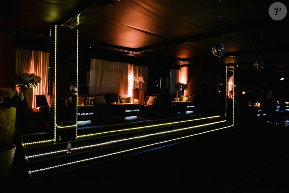 Exclusif - Ambiance - Soirée d'ouverture du Club by Albane (rooftop JW Mariott) lors du 70ème festival de Cannes le 18 mai 2017. © Jean Picon/Bestimage
