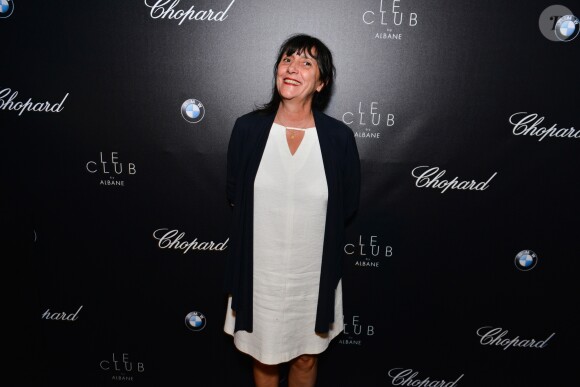 Exclusif - Sylvie Pialat - Soirée d'ouverture du Club by Albane (rooftop JW Mariott) lors du 70ème festival de Cannes le 18 mai 2017. © Jean Picon/Bestimage