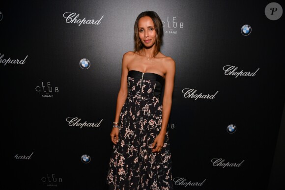 Exclusif - Sonia Rolland - Soirée d'ouverture du Club by Albane (rooftop JW Mariott) lors du 70ème festival de Cannes le 18 mai 2017. © Jean Picon/Bestimage