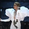 Celine Dion interprétant son tube "My Heart Will Go On" sur la scène des Billboard awards 2017 au T-Mobile Arena dans le Nevada, le 21 mai 2017
