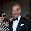 Paz Vega et Remo Ruffini - Défilé de mode de la fondation "Fashion for Relief" à l'aéroport de Cannes-Mandelieu, en marge du 70e Festival International du Film de Cannes. Cannes, le 21 mai 2017.