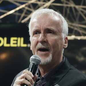 Le réalisateur James Cameron lors d'une conférence de presse à Montréal, Québec, Canada, le 29 mai 2014.