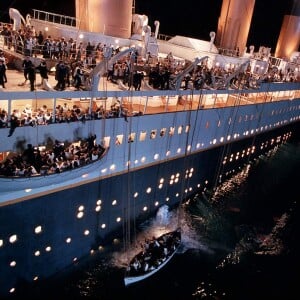 Image du film "Titanic" de James Cameron, sorti en décembre 1997 sur les écrans américains.
