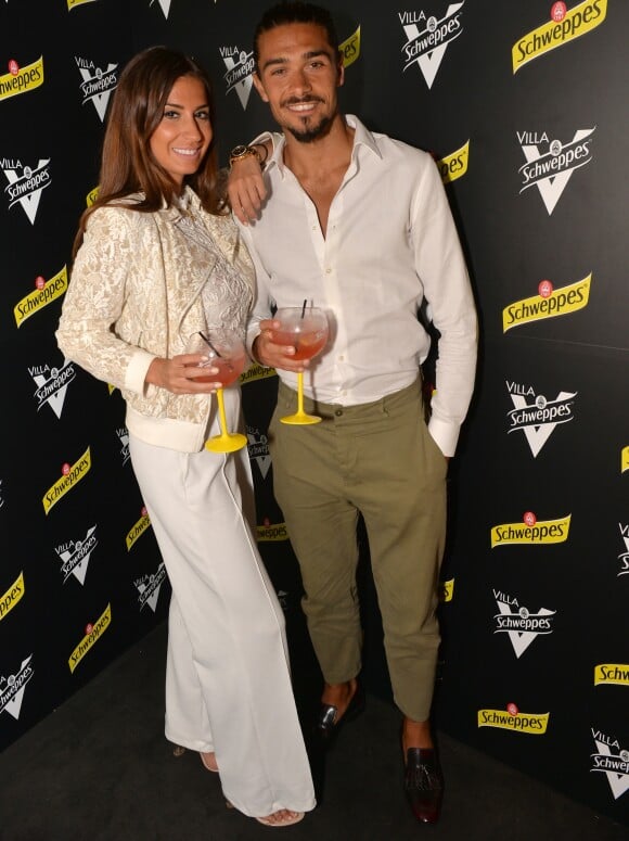 Exclusif - Julien Guirado et Martika - Soirée de la journée Playboy à la Villa Schweppes lors du 70ème festival de Cannes le 22 mai 2017. © Veeren/Bestimage