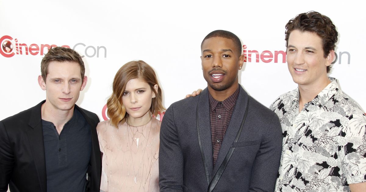 Jamie Bell, Kate Mara, Michael B. Jordan, Miles Teller à La Soirée ...