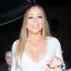 Mariah Carey arrive toute souriante au restaurant Tao à Hollywood, Los Angeles, le 5 mai 2017.
