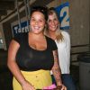 Exclusif - Sarah Fraisou et Melanie des Anges 9 arrivent à l'aéroport de Nice lors du 70ème Festival International du Film de Cannes le 25 mai 2017.