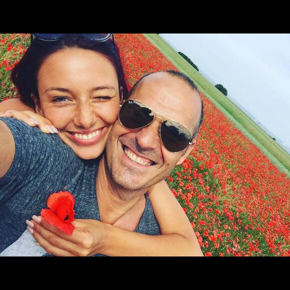 Delphine Wespiser présente officiellement son amoureux sur Instagram le 30 mai 2017.