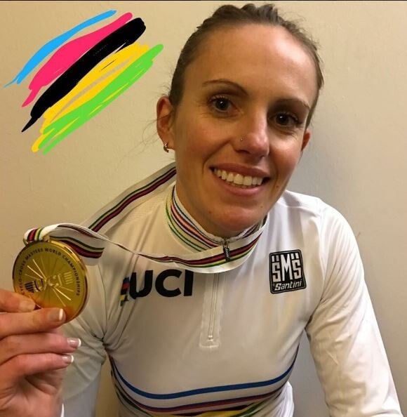 Pauline Sabin-Teyssèdre championne du monde de cyclo-cross.