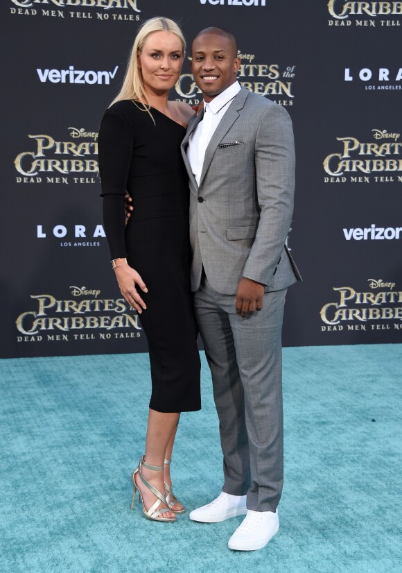 Lindsey Vonn and Kenan Smith arriving to the Pirates of the Caribbean: Dead Men Tell No Tales US premiere held at the Dolby Theatre in Los Angeles, CA, USA, May 18, 2017. Photo by Chase Rollins/AFF/ABACAPRESS.COM19/05/2017 - Los Angeles