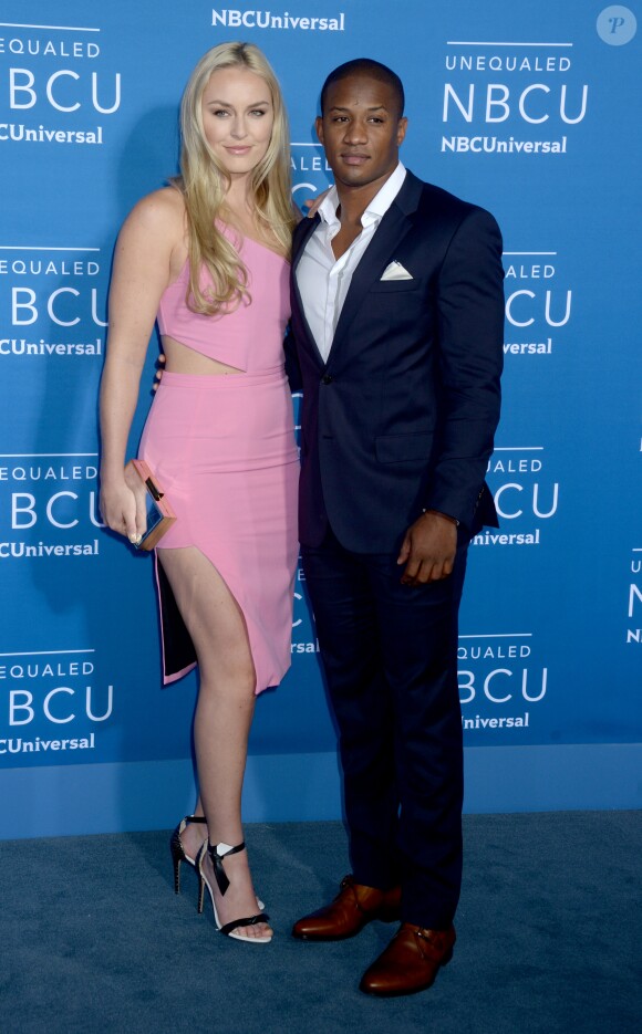 Lindsey Vonn and Kenan Smith arriving at the 2017 NBCUniversal Upfront at Radio City Music Hall on May 15, 2017 in New York City, NY, USA. Photo by Dennis Van Tine/ABACAPRESS.COM16/05/2017 - New York City