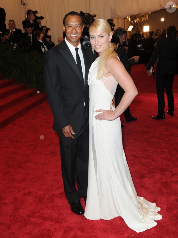Tiger Woods et Lindsey Vonn - Met Gala 2013 à New York le 6 mai 2013.
