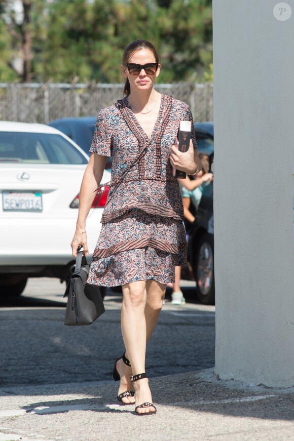 Jennifer Garner se rend à l'église à Los Angeles, le 28 mai 2017