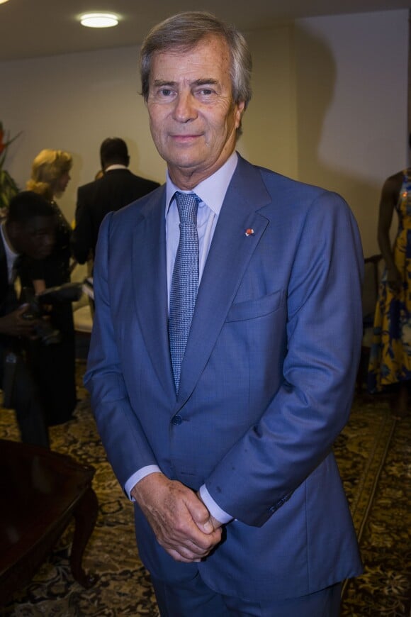 Exclusif - Vincent Bolloré - Dîner de gala "Mille et Une Nuits pour Mille et Un Coeurs", organisé par Dominique Ouattara dans le cadre de sa fondation "Children of Africa", à Abidjan. Le 11 mars 2016 © Olivier Borde / Bestimage