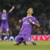Cristiano Ronaldo exulte au coup de sifflet final. CR7 a remporté avec le Real Madrid sa quatrième Ligue des Champions le 3 juin 2017 en battant (4-1) la Juventus de Turin.