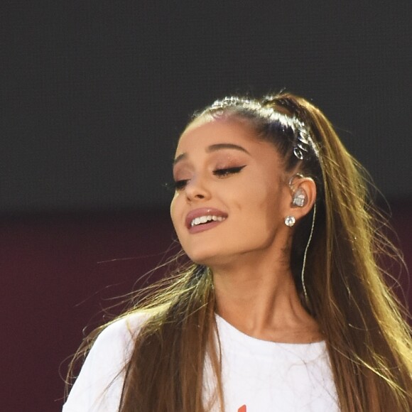 Ariana Grande lors du One Love Manchester', concert exceptionnel organisé au profit des familles des victimes à Manchester le 4 juin 2017 © DaveHogan For OneLoveManchester/GoffPhotos.com via Bestimage