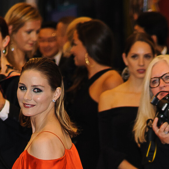 Olivia Palermo assiste aux CFDA Fashion Awards 2017 au Hammerstein Ballroom. New York, le 5 juin 2017.