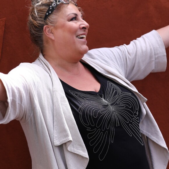 Marianne James - Jour 10 - Les célébrités au village des Internationaux de Tennis de Roland Garros à Paris. Le 6 juin 2017 © Moreau-Jacovides / Bestimage