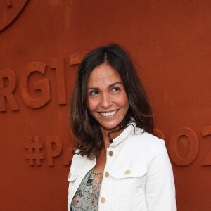 Inés Sastre - Jour 10 - Les célébrités au village des Internationaux de Tennis de Roland Garros à Paris. Le 6 juin 2017 © Moreau-Jacovides / Bestimage