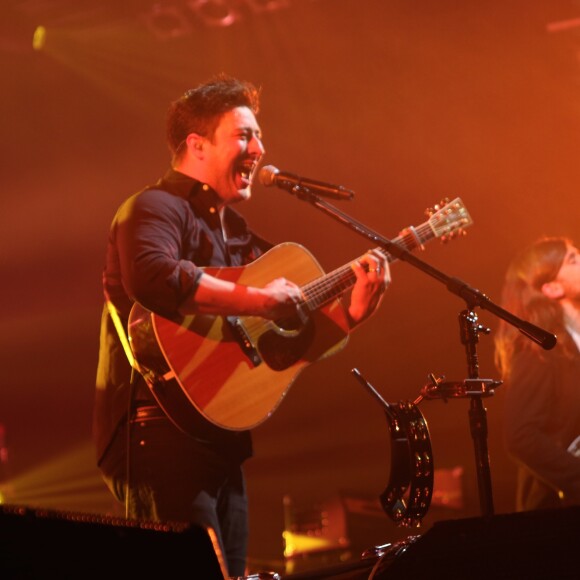 Le groupe Mumford and Sons en concert au Zénith de Paris le 23 mai 2016. © Lise Tuillier / Bestimage