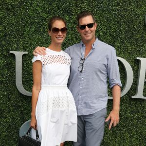 Christy Turlington et son mari Ed Burns à l'US Open 2016 au USTA Billie Jean King National Tennis Center à Flushing Meadows, New York City, New York, le 10 septembre 2016. © John Barrett/Globe Photos/Zuma Press/Bestimage