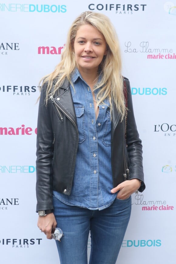 Carine Galli lors de la conférence de presse de "La Flamme Marie Claire" à l'Hôtel Le Marois à Paris, le 7 juin 2017. © CVS/Bestimage