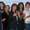 Marielle Fournier, Claire Chazal, Tina Kieffer, Sabine Quindou, Lucie Nuttin lors de la conférence de presse de "La Flamme Marie Claire" à l'Hôtel Le Marois à Paris, le 7 juin 2017. © CVS/Bestimage
