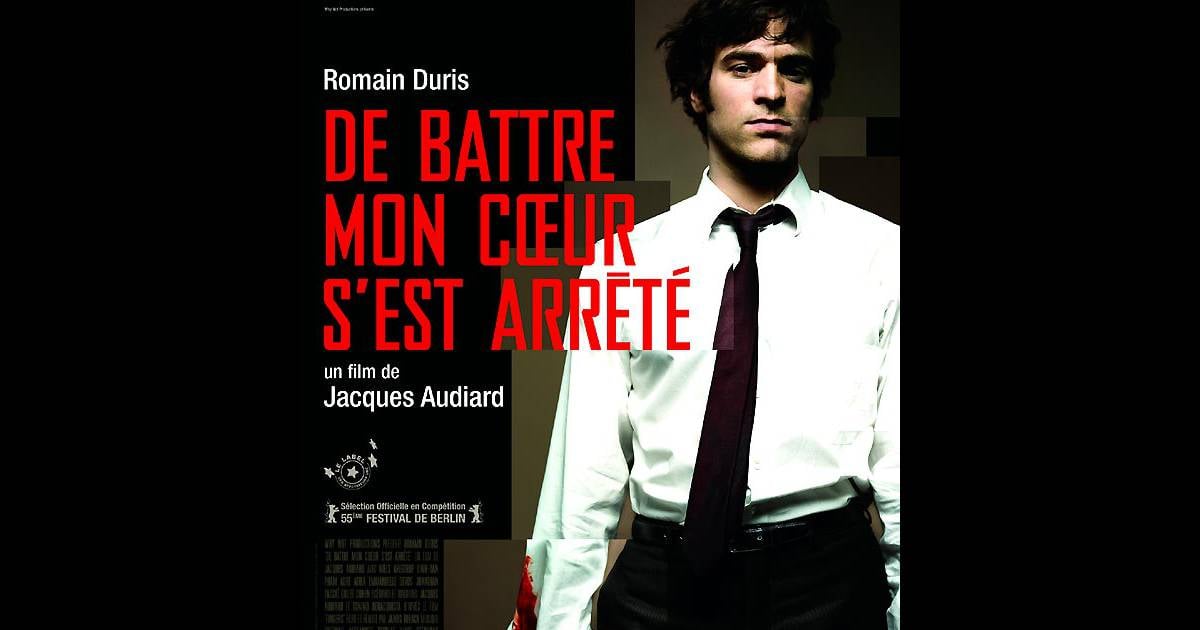 De Battre Mon Coeur S'est Arrêté Livre L'affiche du film de Jacques Audiard De battre mon coeur s'est arrêté
