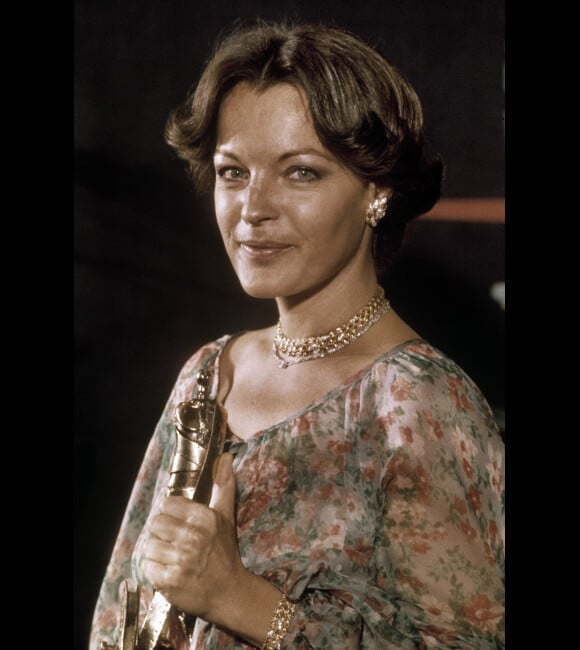Romy Schneider, César de la meilleure actrice pour L'important c'est d'aimer, 1976.