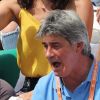 Xisca Perello, la compagne de Rafa - Le clan Nadal dans les tribunes des Internationaux de France de Tennis de Roland Garros. Le 11 juin 2017 © Jacovides-Moreau / Bestimage