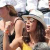 Xisca Perello, la compagne de Rafa - Le clan Nadal dans les tribunes des Internationaux de France de Tennis de Roland Garros. Le 11 juin 2017 © Jacovides-Moreau / Bestimage
