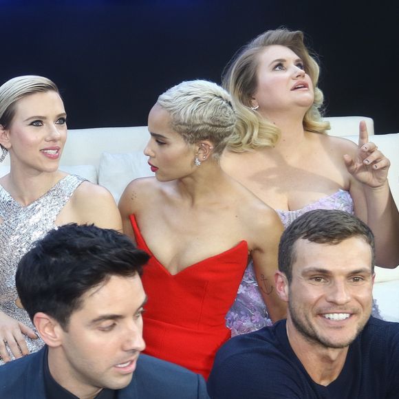Ilana Glazer, Kate McKinnon, Demi Moore, Scarlett Johansson, Zoë Kravitz, Jillian Bell, Colton Haynes, Paul Downs et Ryan Cooper - Première du film "Rough Night" au théâtre AMC Lincoln Square à New York City, New York, Etats-Unis, le 12 juin 2017.  Celebs attending the "Rough Night" premiere presented by SVEDKA Vodka at AMC Lincoln Square Theater in New York City, NY, USA on June 12, 2017.12/06/2017 - New York