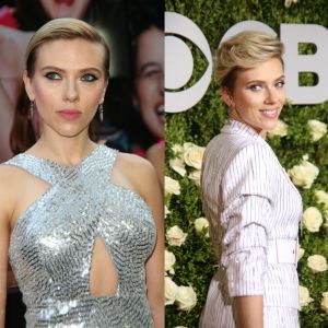 Scarlett Johansson fait le show en Michael Kors à New York, les 12 et 11 juin 2017.