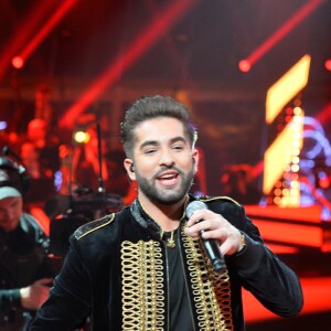 Le chanteur Kendji Girac - 30ème édition du Téléthon 2016 (AFMTéléthon) à l'hippodrome de Longchamp à Paris, France, le 3 décembre 2016. Ce grand marathon caritatif en faveur de la recherche sur les maladies rares, s'est achevé dans la nuit avec 80,31 millions d'euros de promesses de dons au compteur, a annoncé l'Association Française contre les Myopathies (AFM-Téléthon). © Coadic Guirec/Bestimage