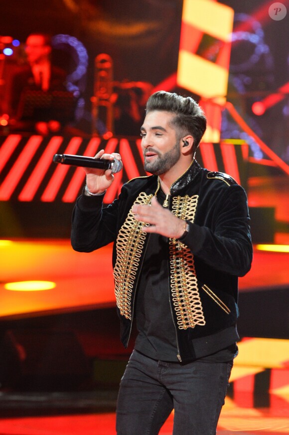 Le chanteur Kendji Girac - 30ème édition du Téléthon 2016 (AFMTéléthon) à l'hippodrome de Longchamp à Paris, France, le 3 décembre 2016. Ce grand marathon caritatif en faveur de la recherche sur les maladies rares, s'est achevé dans la nuit avec 80,31 millions d'euros de promesses de dons au compteur, a annoncé l'Association Française contre les Myopathies (AFM-Téléthon). © Coadic Guirec/Bestimage